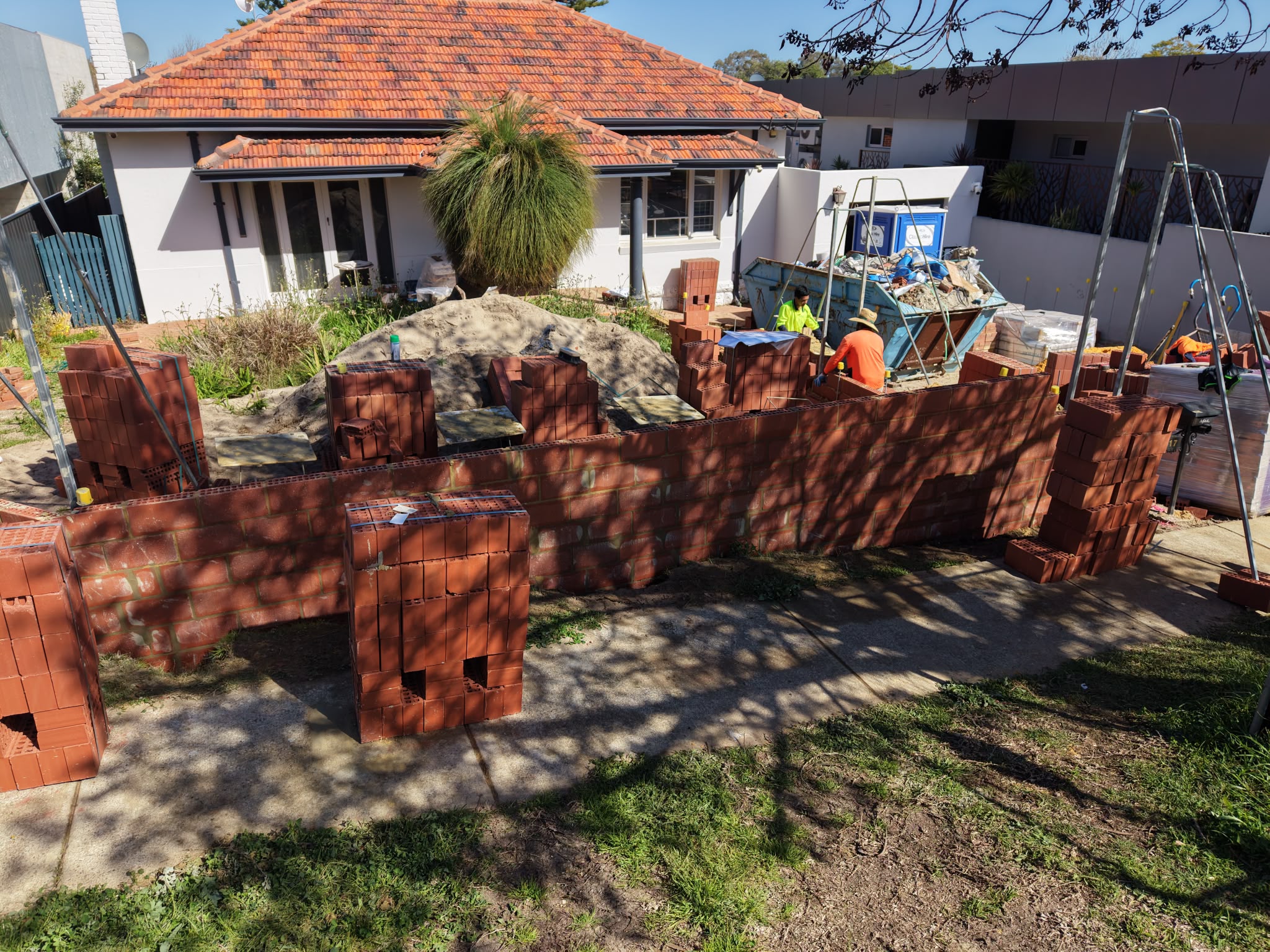 Carnaval breeze block feature wall, Coolbinia - photo 2